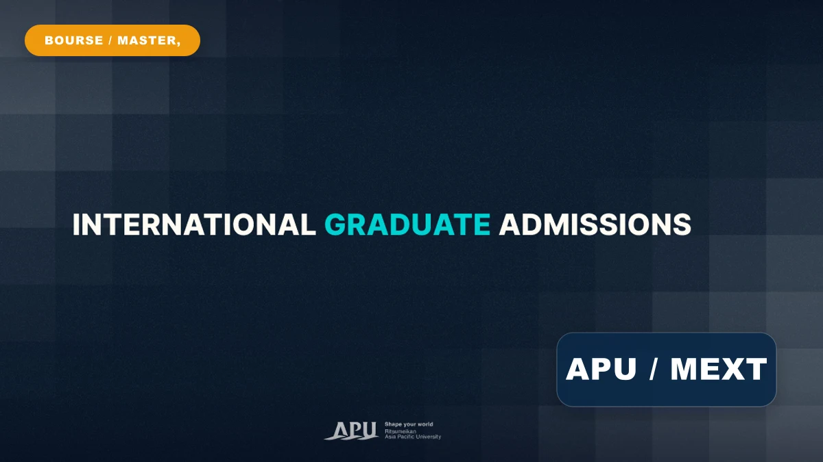 MEXT Scholarship 2027 at Ritsumeikan Asia Pacific University